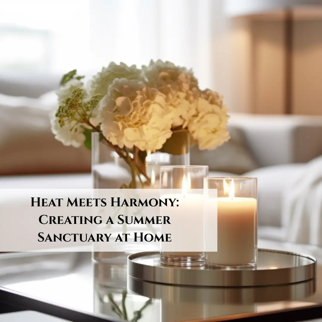 Heat Meets Harmony: Creating a Summer Sanctuary at Home - Chic & Raw
