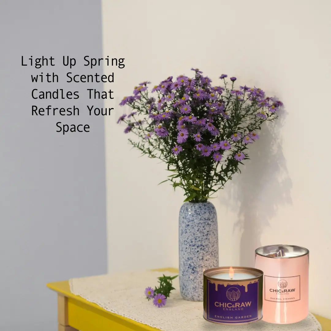 Light Up Spring with Scented Candles That Refresh Your Space - Chic & Raw